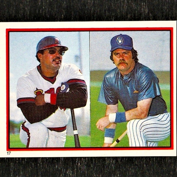 Reggie Jackson/Thomas 1983 Topps Mini Stickers #17 Pack Fresh Sharp MLB Los Ange